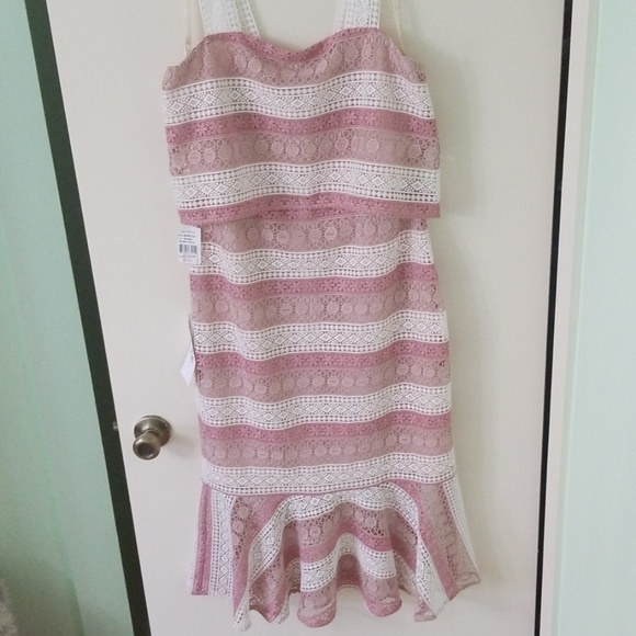 HOST PICK🥳 Pink Shoshanna size 8 "Dunham" dress - Picture 3 of 7